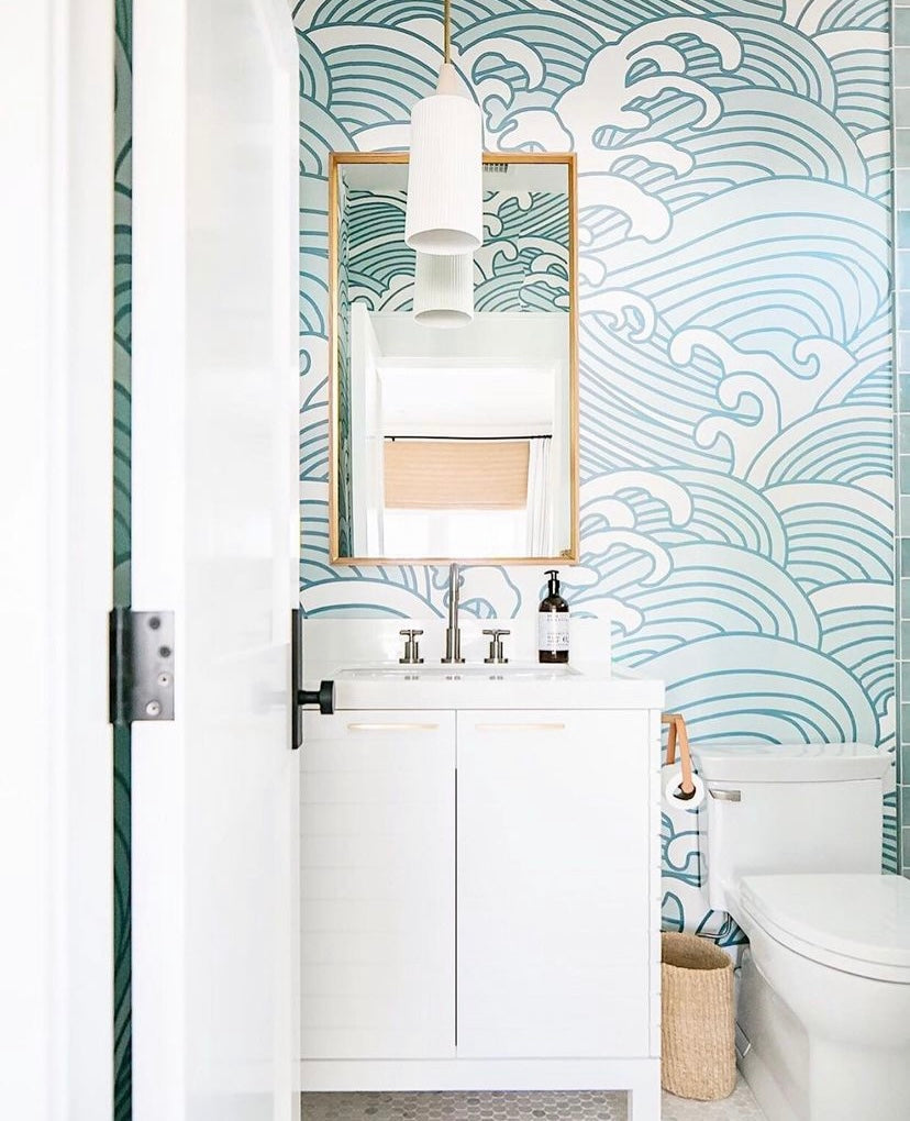 Our Favourite Powder Room Wallpapers