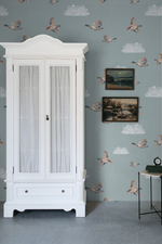 Flying Mallards Wallpaper