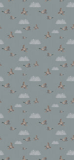 Flying Mallards Wallpaper