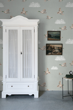 Flying Mallards Wallpaper