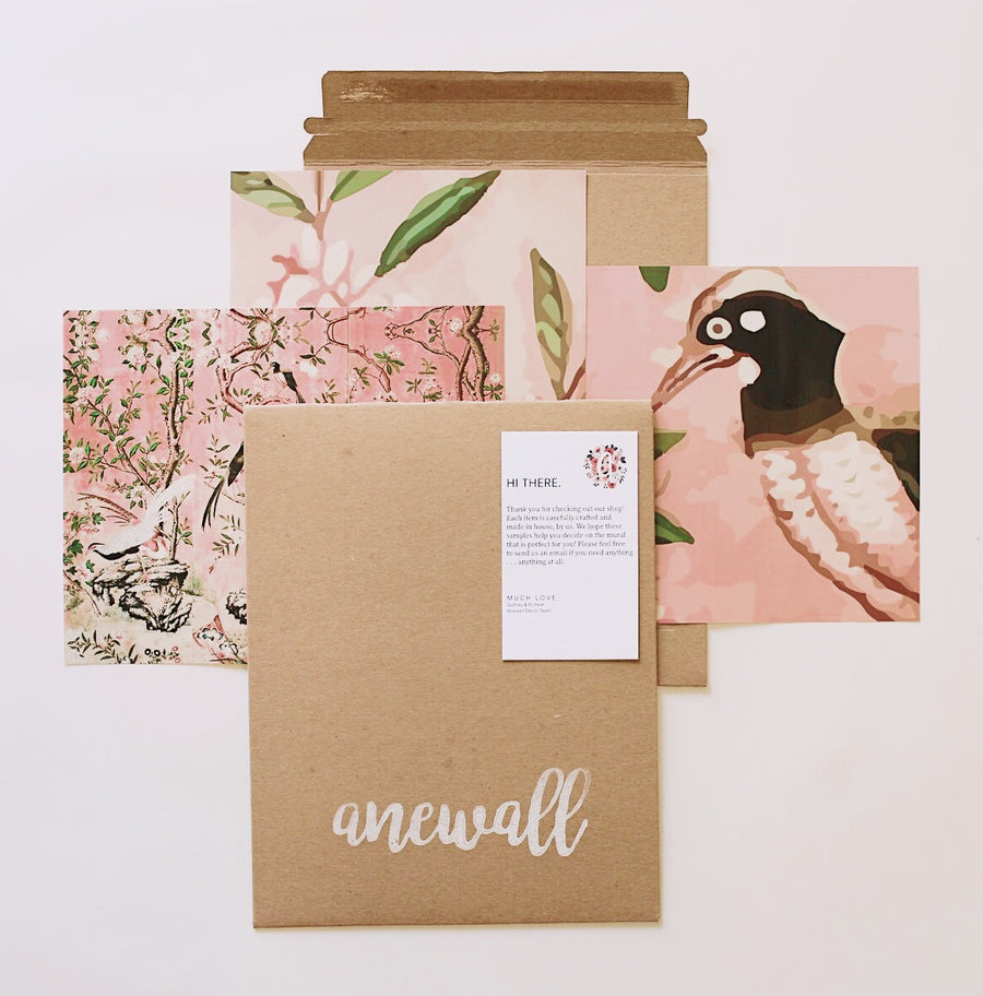 Samples — hand-illustrated wall mural by Anewall