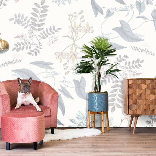 Breezy Botanical Mural