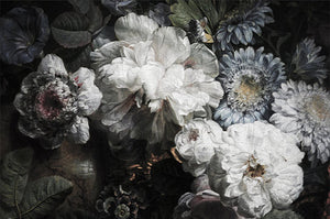 romantic floral wallpaper