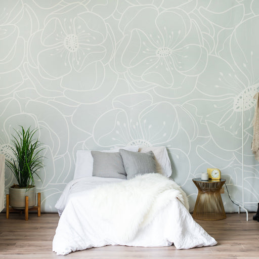 hibiscus minimal wallpaper