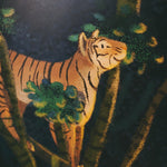 jungle tiger mural