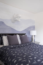mountain bedroom wallpaper