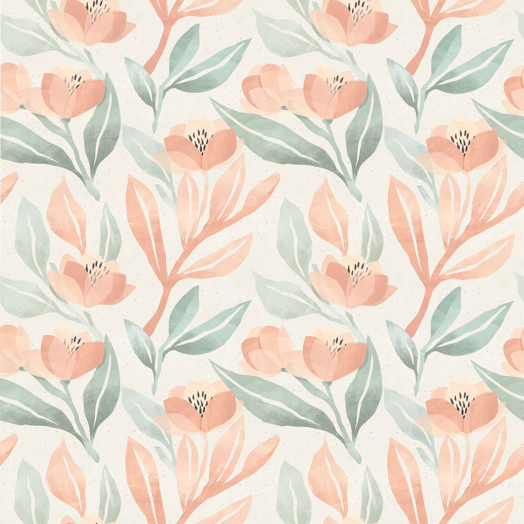 Orange Blossom Wallpaper | Anewall Mural Wallpapers