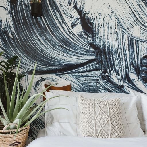Paintbrush Strokes Mural