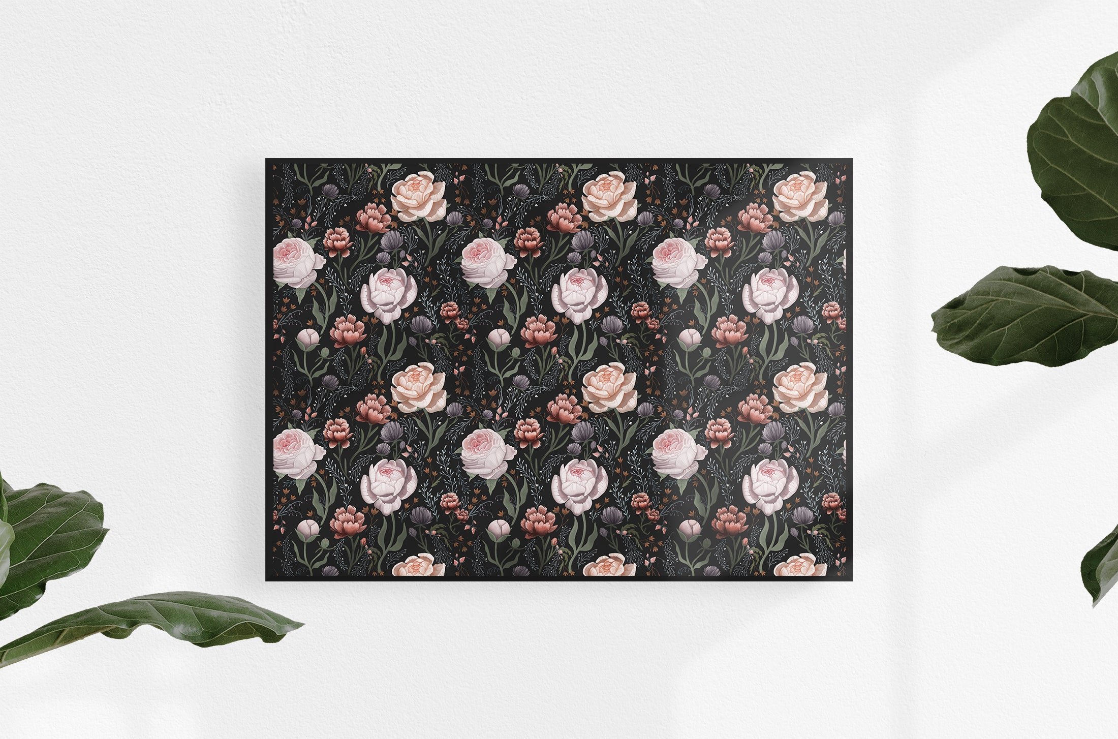 My Black Roses – popular wall mural – Photowall